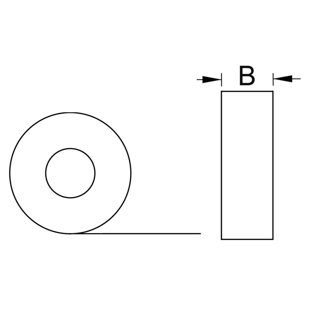 Produktabbildung: KS TOOLS Folien-Absperrband rot/weiss schraffiert