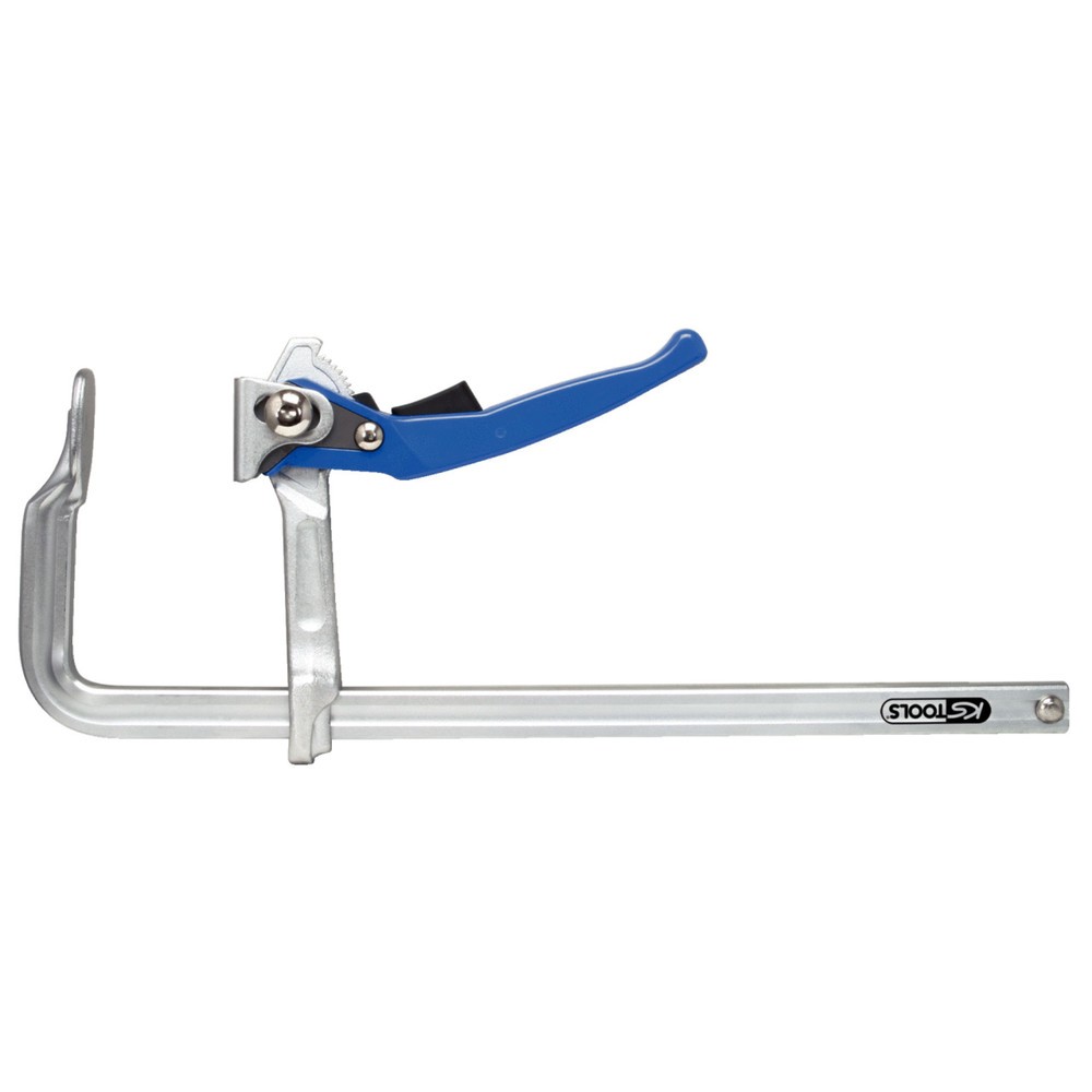 Produktabbildung: KS TOOLS Ganzstahl-Schnellspann-Schraubzwinge, 140x300mm
