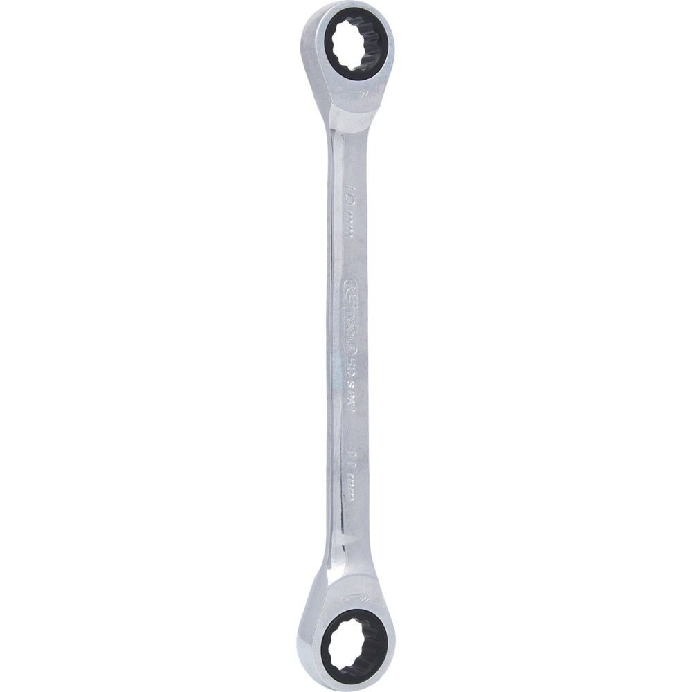 Produktabbildung: KS TOOLS GEARplus Doppel-Ratschenringschlüssel, 10x11mm