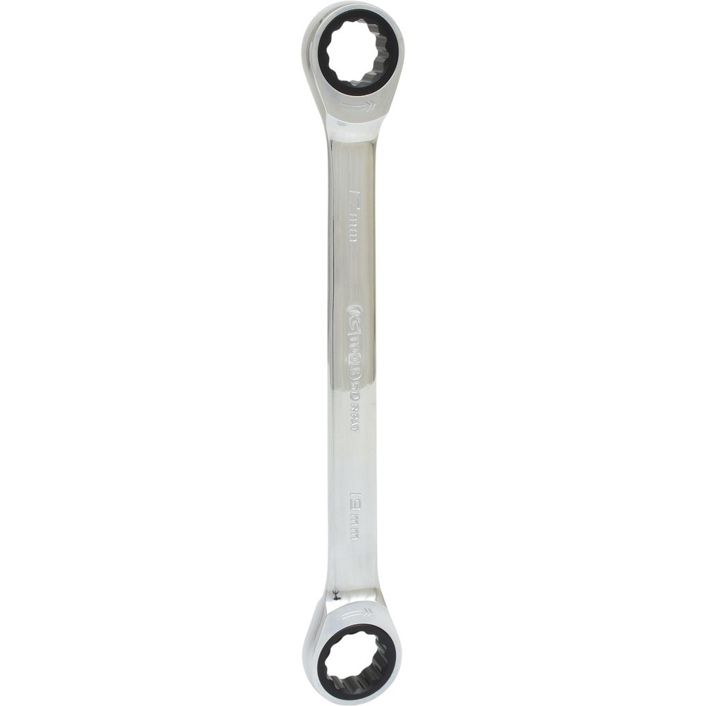 Produktabbildung Nr. 3: KS TOOLS GEARplus Doppel-Ratschenringschlüssel, 17x19mm