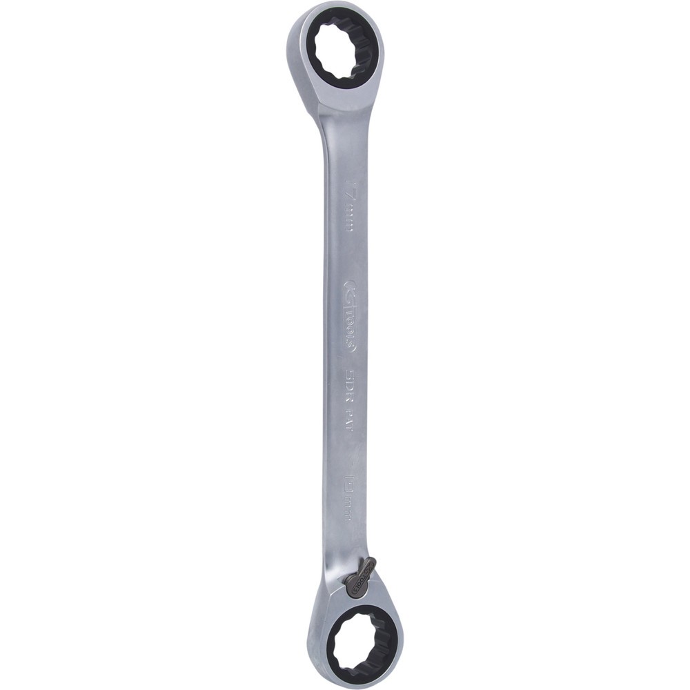 Produktabbildung Nr. 1: KS TOOLS GEARplus Doppel-Ratschenringschlüssel umschaltbar 17x19mm