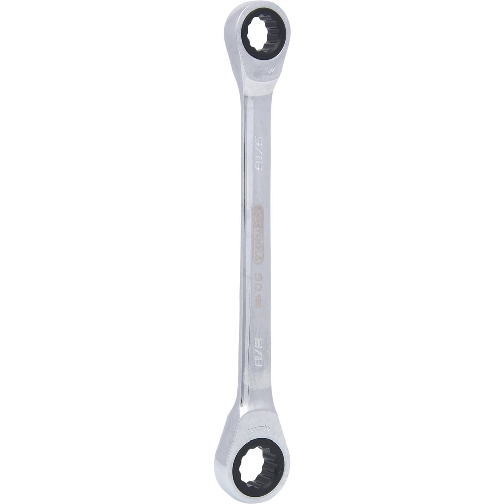 Produktabbildung: KS TOOLS GEARplus Doppel-Ratschenringschlüssel, 5/16"x3/8"