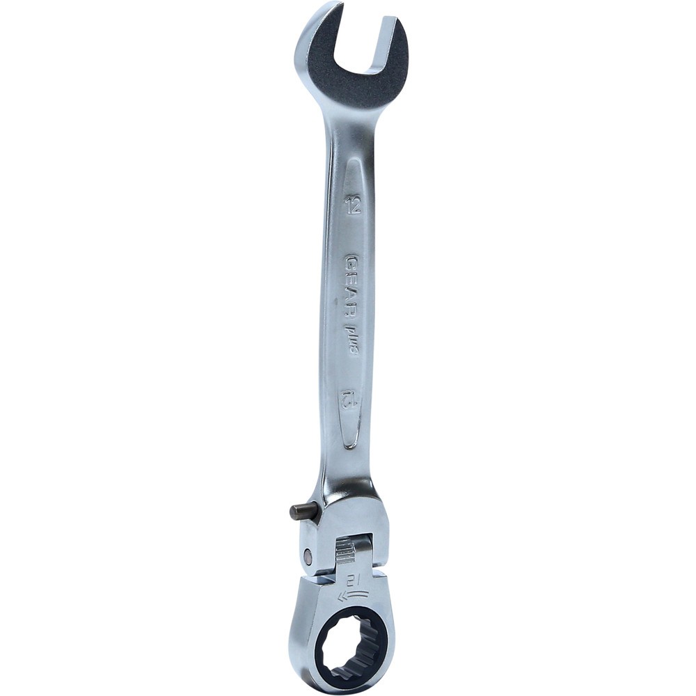 Produktabbildung Nr. 3: KS TOOLS GEARplus Gelenk-Ratschenringmaulschlüssel feststellbar, 12mm