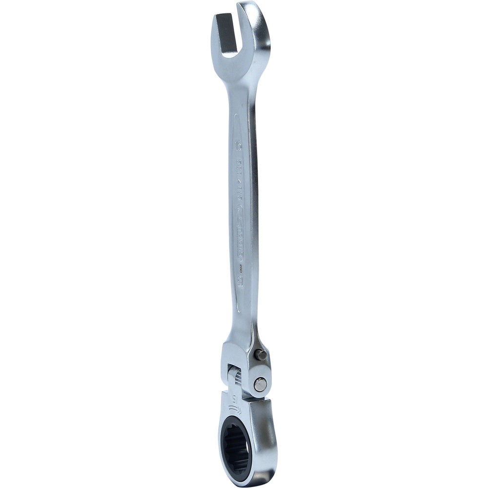 Produktabbildung Nr. 2: KS TOOLS GEARplus Gelenk-Ratschenringmaulschlüssel feststellbar, 15mm