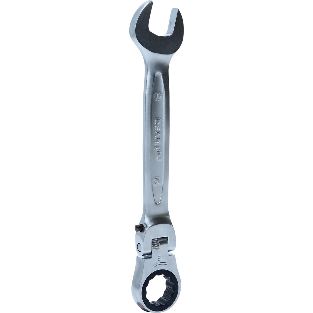 Produktabbildung Nr. 3: KS TOOLS GEARplus Gelenk-Ratschenringmaulschlüssel feststellbar, 16mm