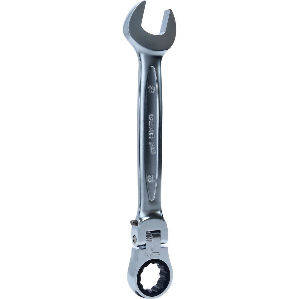 Produktabbildung Nr. 3: KS TOOLS GEARplus Gelenk-Ratschenringmaulschlüssel feststellbar, 19mm
