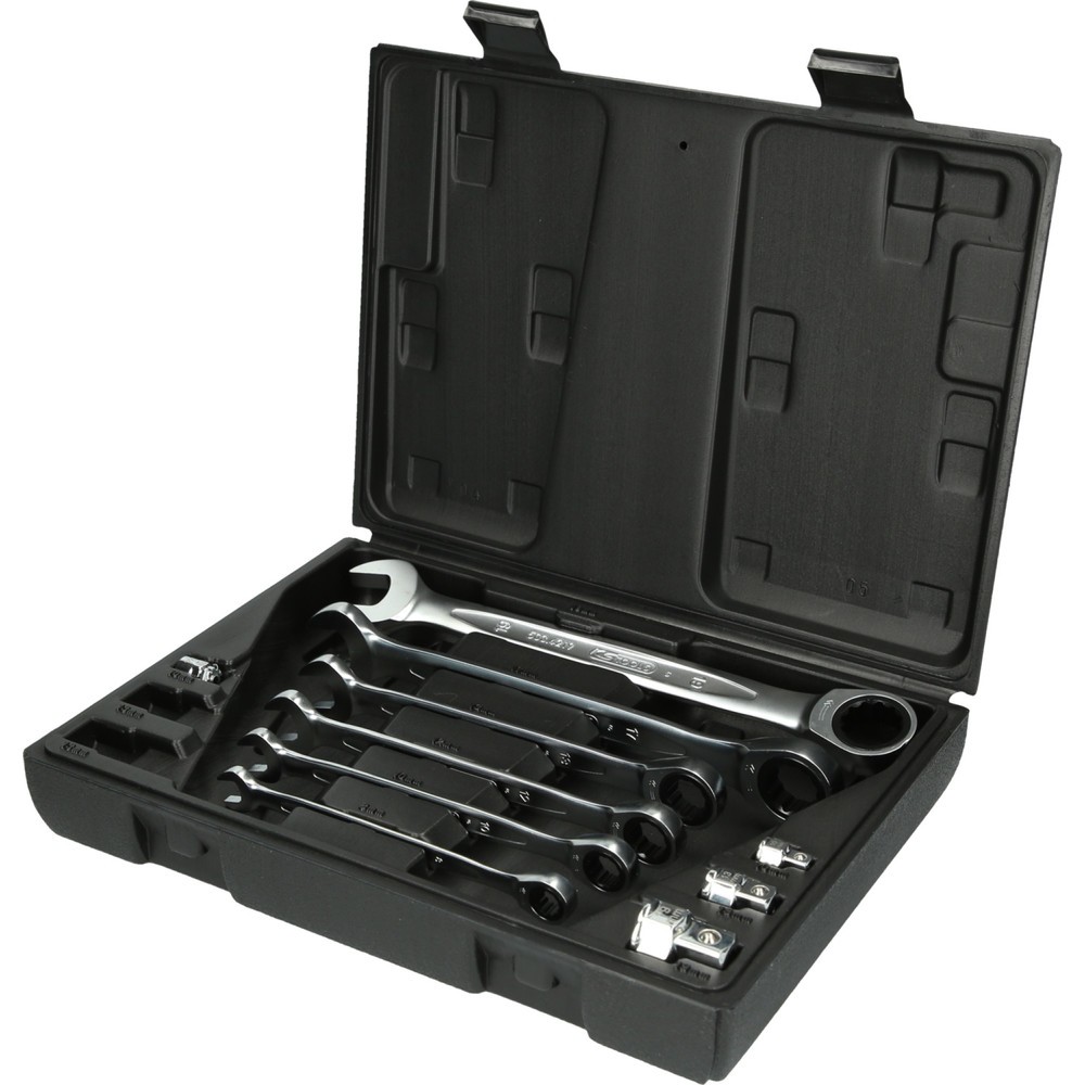 Produktabbildung: KS TOOLS GEARplus Ratschenringmaulschlüssel-Satz, 10-tlg