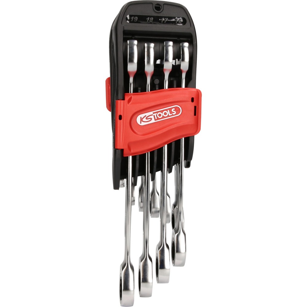 Produktabbildung Nr. 17: KS TOOLS GEARplus Ratschenringmaulschlüssel-Satz, 10-tlg