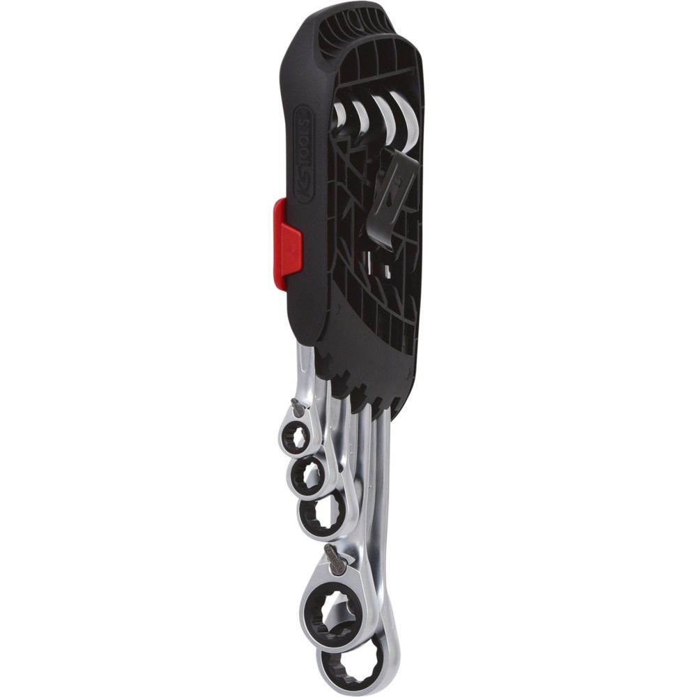 Produktabbildung Nr. 6: KS TOOLS GEARplus Ratschenringmaulschlüssel-Satz, 5-tlg 8-19mm