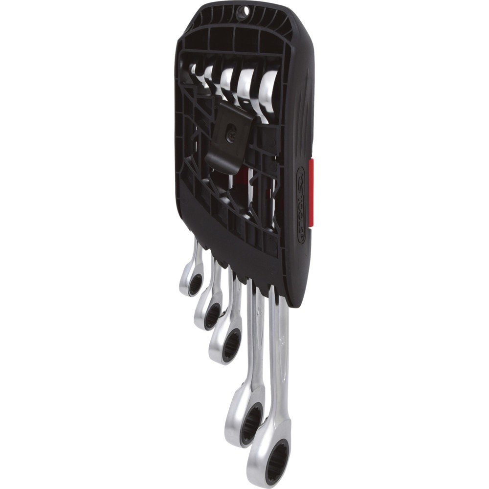 Produktabbildung Nr. 7: KS TOOLS GEARplus Ratschenringmaulschlüssel-Satz, 5-tlg 8-19mm