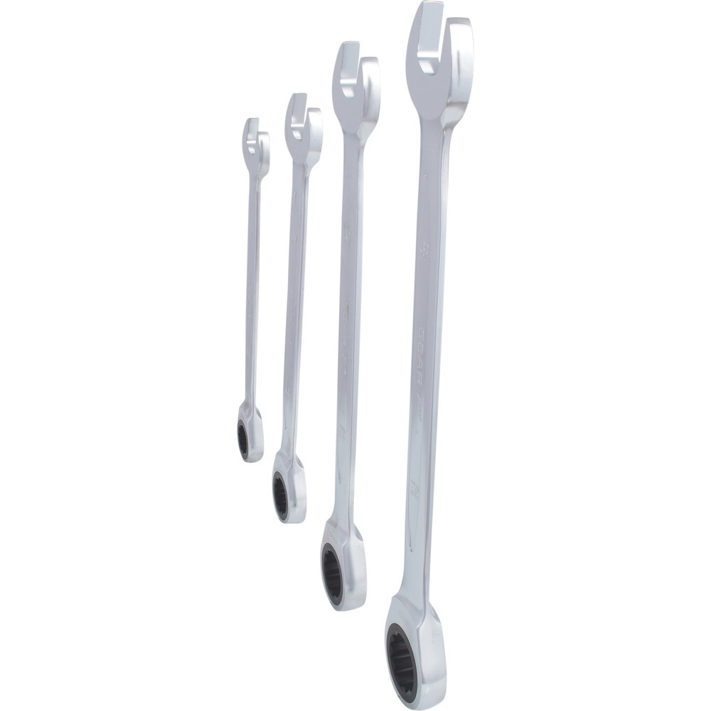 Produktabbildung Nr. 5: KS TOOLS GEARplus Ratschenringmaulschlüssel-Satz, 4-tlg 24-32mm