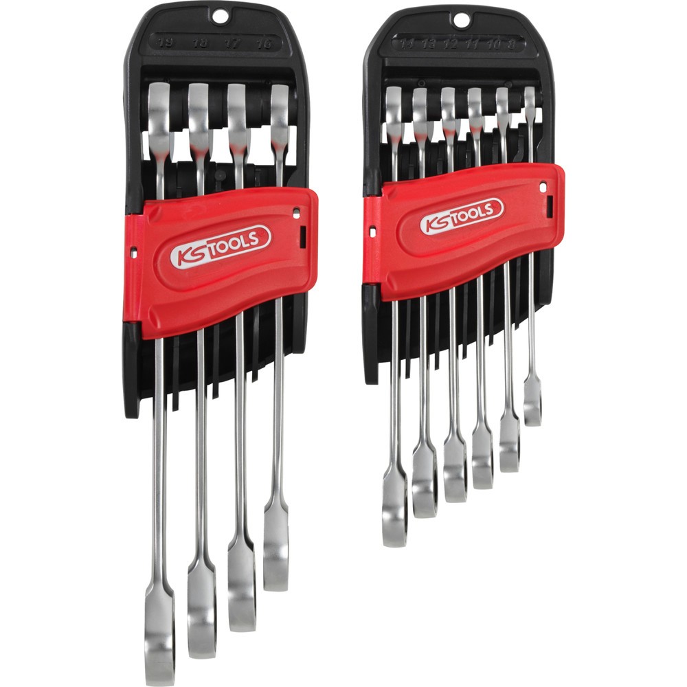 Produktabbildung Nr. 19: KS TOOLS GEARplus Ratschenringmaulschlüssel-Satz, 10-tlg