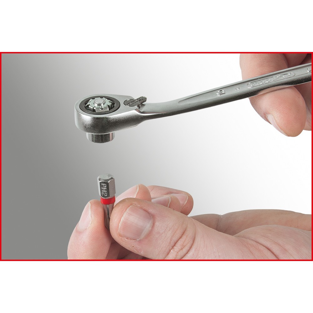 Produktabbildung Nr. 7: KS TOOLS GEARplus Ratschenringmaulschlüssel-Satz, umschaltbar,16-tlg