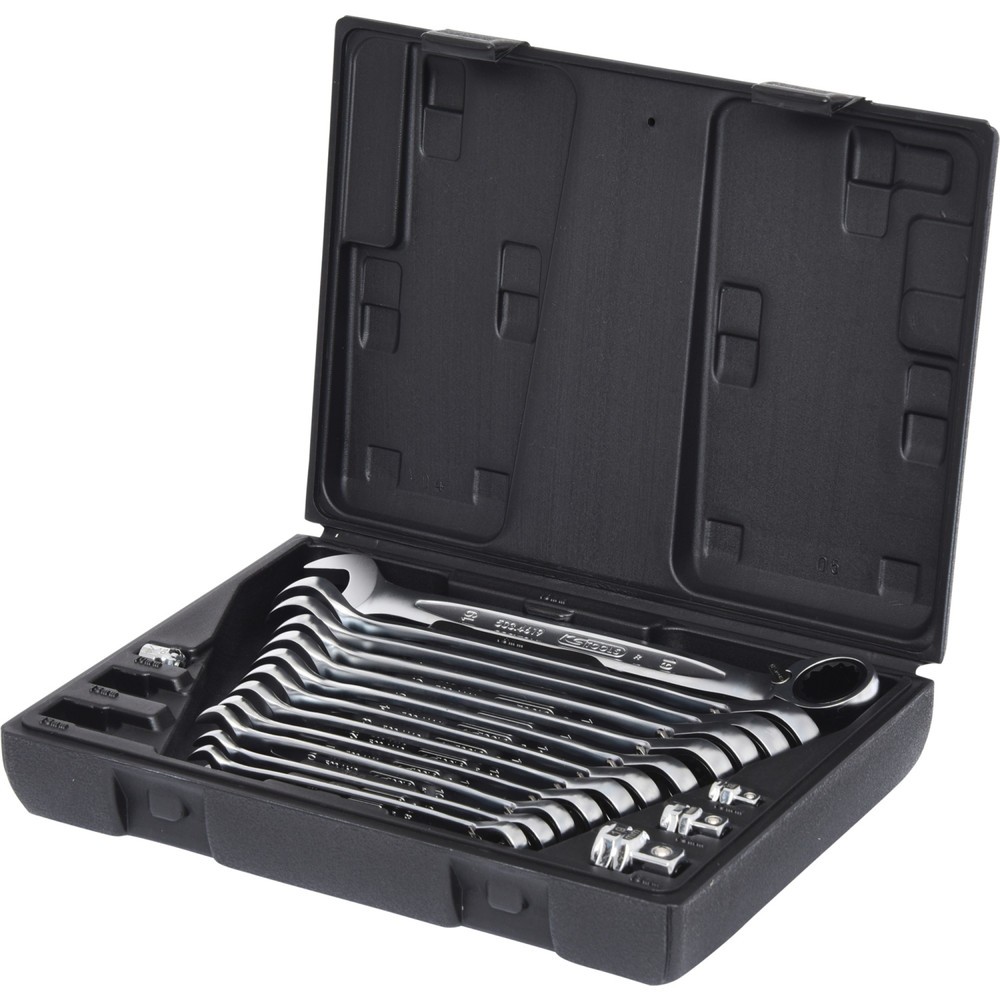 Produktabbildung: KS TOOLS GEARplus Ratschenringmaulschlüssel-Satz, umschaltbar,16-tlg