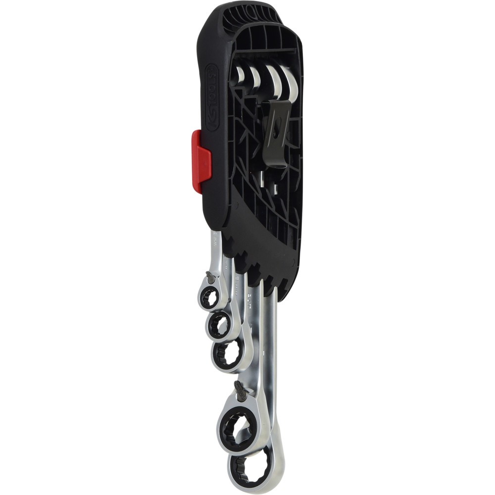 Produktabbildung Nr. 6: KS TOOLS GEARplus® RINGSTOP-Ratschenringmaulschlüssel-Satz, abgewinkelt, 5-tlg