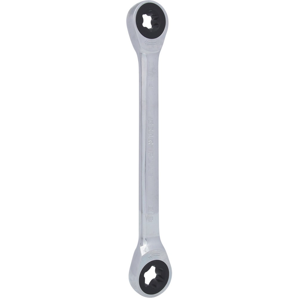 Produktabbildung: KS TOOLS GEARplus Torx-E-Doppel-Ratschenringschlüssel,E14xE18