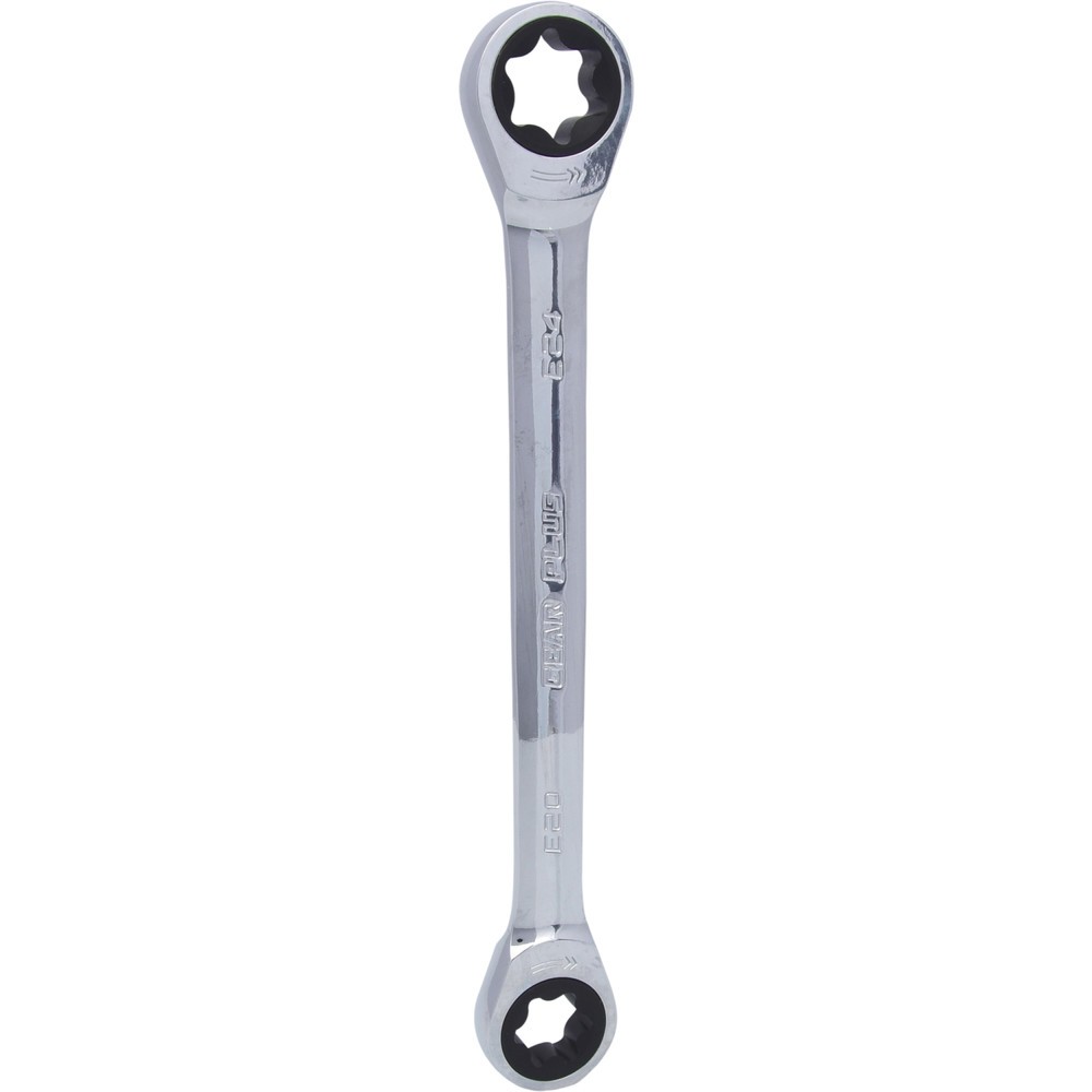 Produktabbildung Nr. 3: KS TOOLS GEARplus Torx-E-Doppel-Ratschenringschlüssel,E20xE24