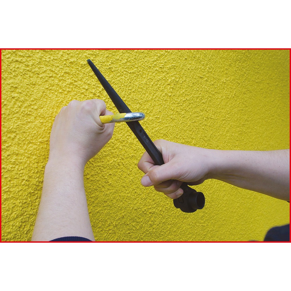 Produktabbildung Nr. 2: KS TOOLS Gerüstbauschlüssel, umschaltbar, 10x13mm