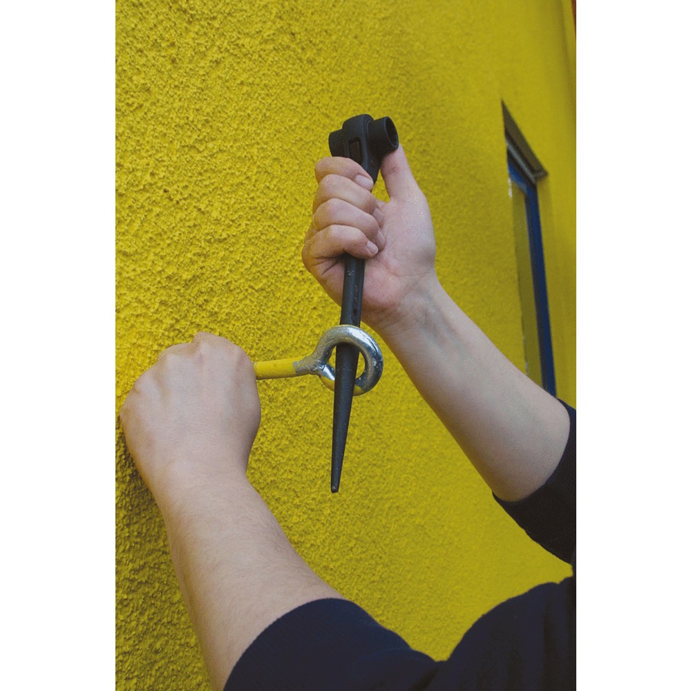 Produktabbildung Nr. 3: KS TOOLS Gerüstbauschlüssel, umschaltbar, 10x13mm
