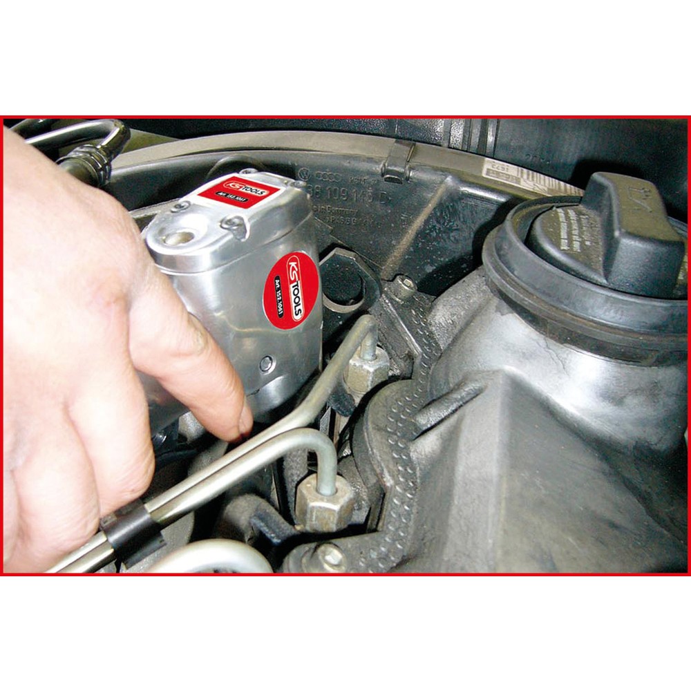 Produktabbildung Nr. 4: KS TOOLS 1/4'' Glühkerzen-Druckluft-Vibrationsschrauber-Satz, 5-tlg