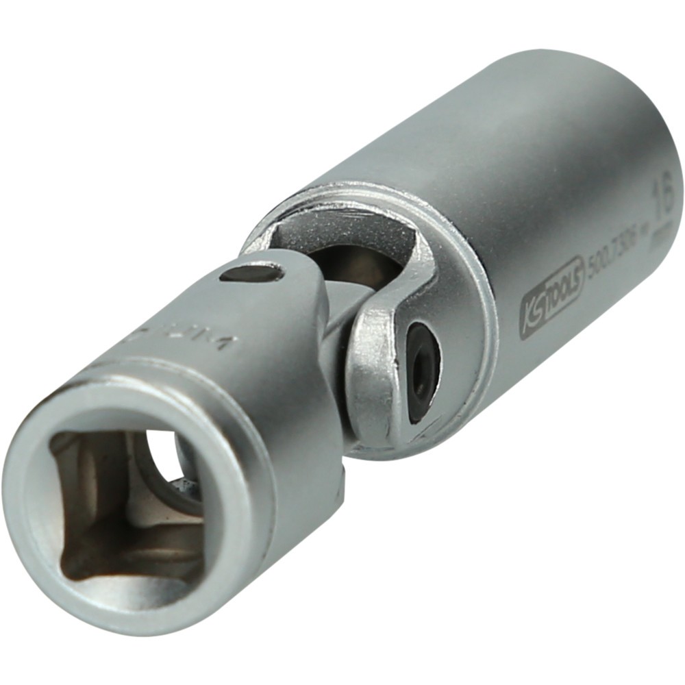 Produktabbildung Nr. 4: KS TOOLS 3/8" Glühkerzen-Gelenknüsse, kurz, 75mm, 16mm
