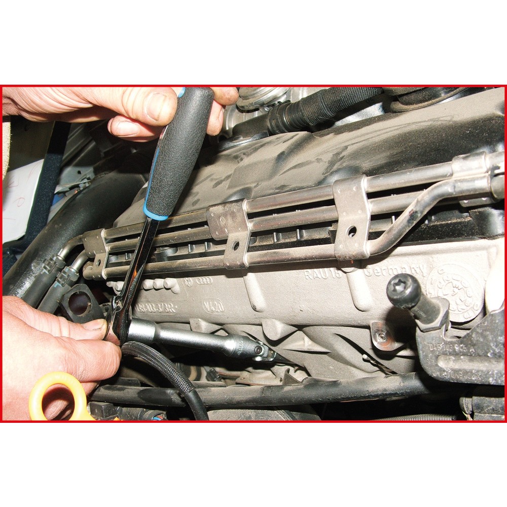 Produktabbildung Nr. 2: KS TOOLS 3/8" Glühkerzen-Gelenkschlüssel-Satz, lang, 6-tlg