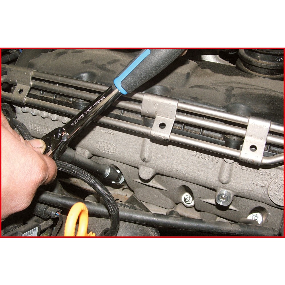 Produktabbildung Nr. 4: KS TOOLS 3/8" Glühkerzen-Gelenkschlüssel-Satz, lang, 6-tlg