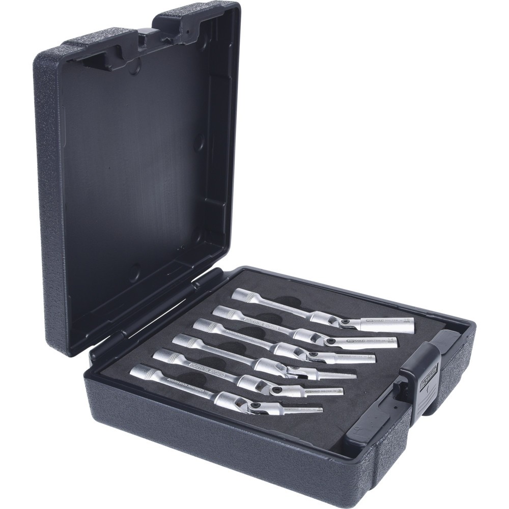 Produktabbildung Nr. 8: KS TOOLS 3/8" Glühkerzen-Gelenkschlüssel-Satz, lang, 6-tlg