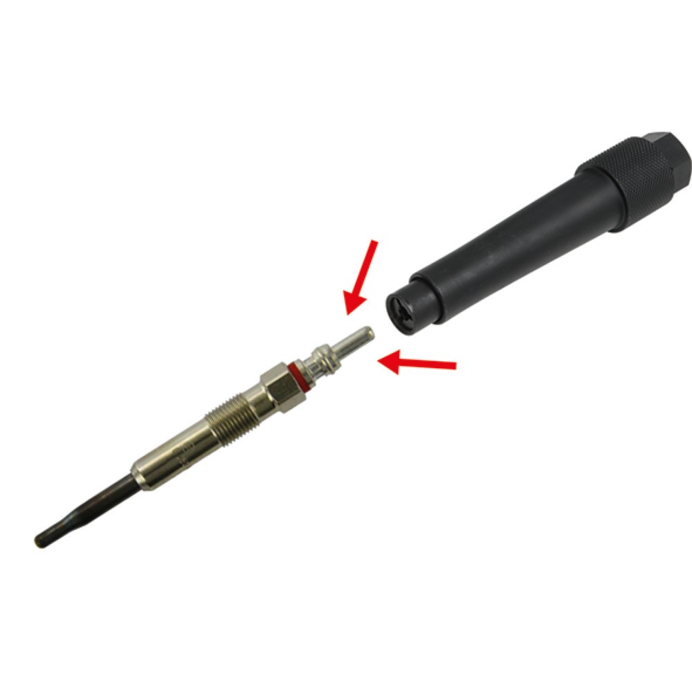 Produktabbildung Nr. 2: KS TOOLS Glühkerzen-Schlag-Auszieher-Satz für CDI Motoren, 4-tlg