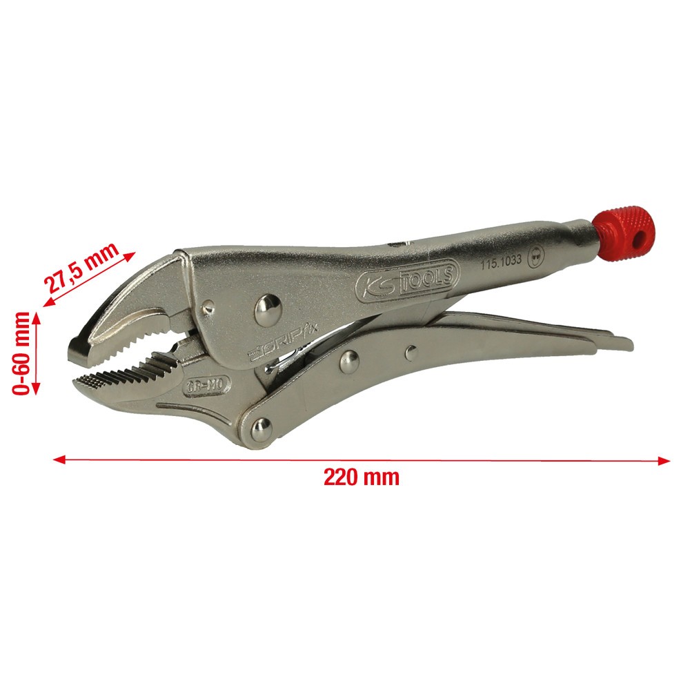 Produktabbildung Nr. 7: KS TOOLS Gripzange, 60mm, 220mm