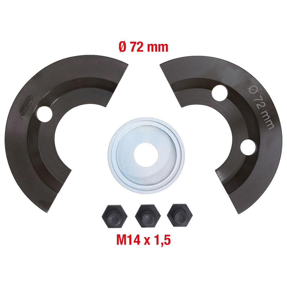 Produktabbildung Nr. 2: KS TOOLS Halbschalen-Ergänzungs-Satz 6-tlg für Ø 72 mm