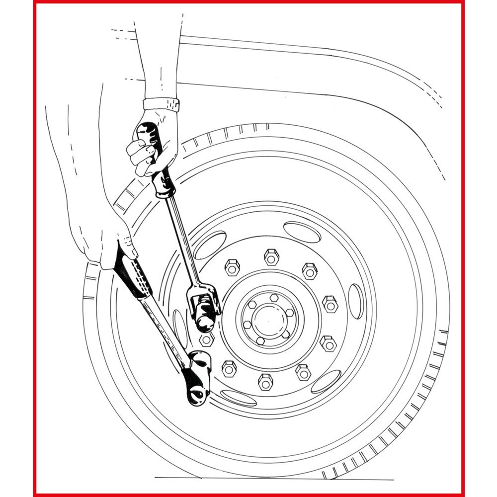 Produktabbildung Nr. 11: KS TOOLS 1/2" Hand-Schlagschrauber, 475mm