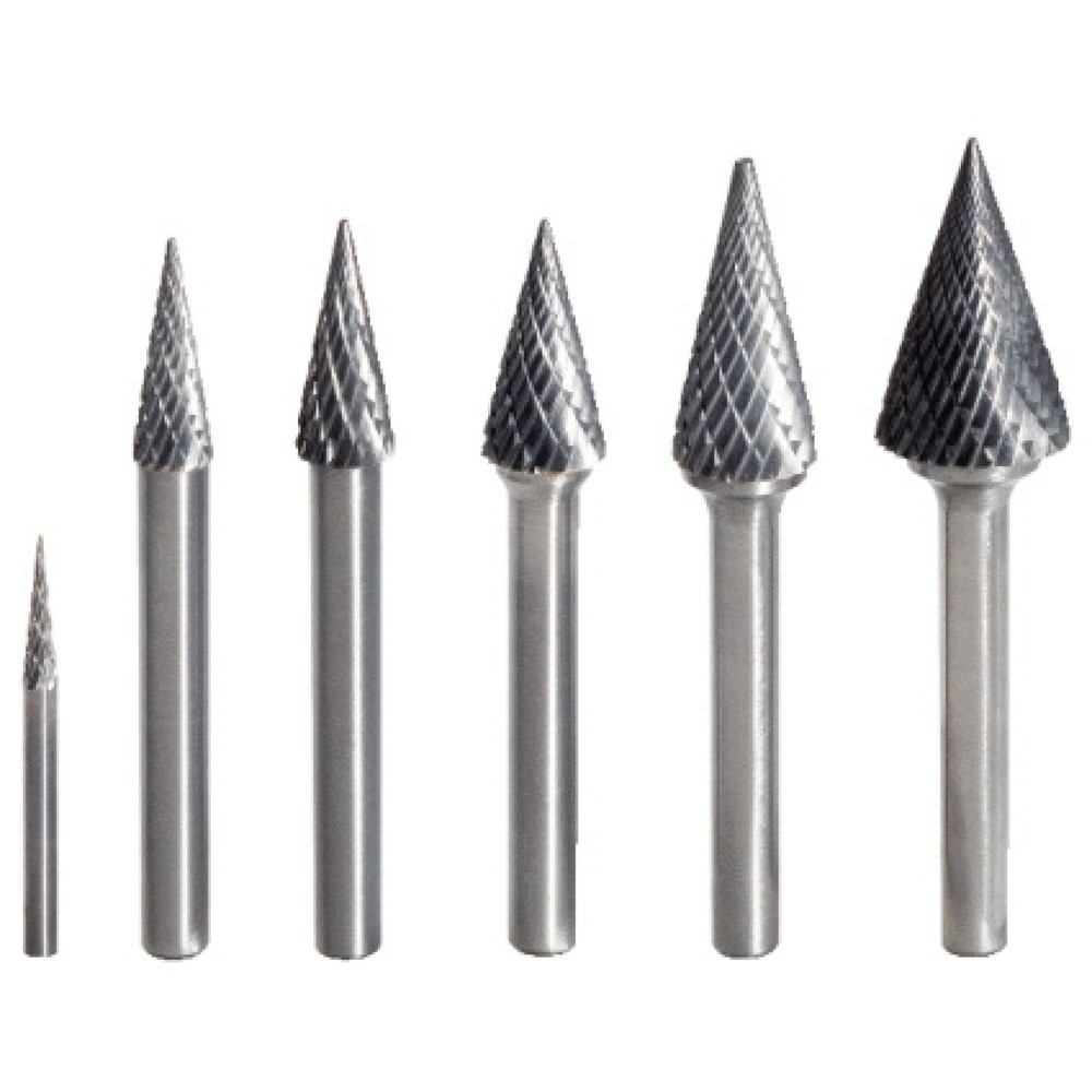 Produktabbildung: KS TOOLS HM Spitzkegel-Frässtift Form M, 3mm