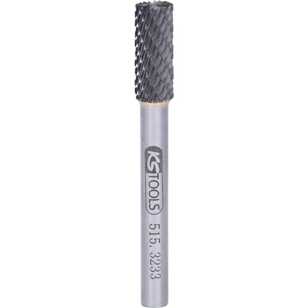 Produktabbildung Nr. 2: KS TOOLS HM Zylinder-Frässtift Form A mit Stirnverzahnung, 8mm