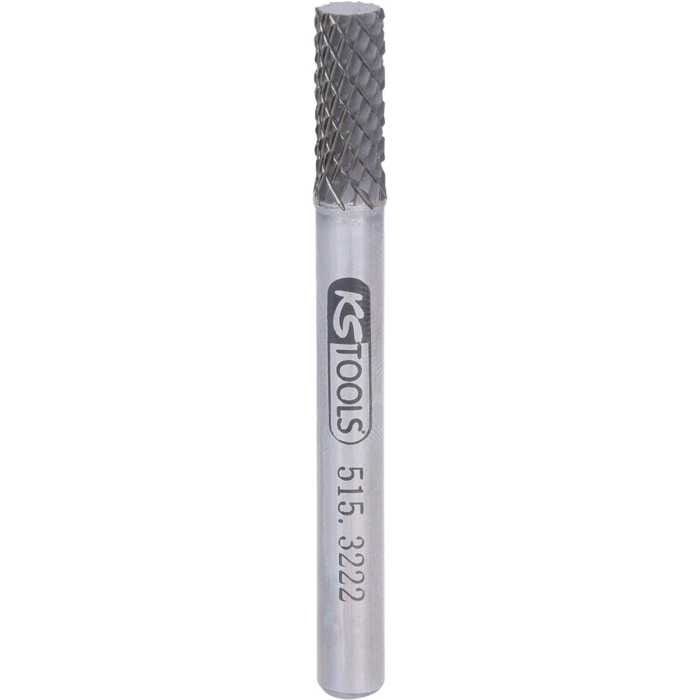 Produktabbildung: KS TOOLS HM Zylinder-Frässtift Form A ohne Stirnverzahnung, 6mm