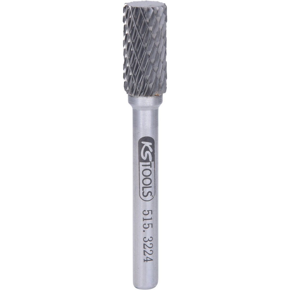 Produktabbildung: KS TOOLS HM Zylinder-Frässtift Form A ohne Stirnverzahnung, 10mm