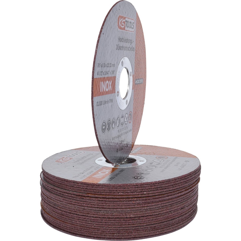 Produktabbildung Nr. 4: KS TOOLS Hochleistungs-Dünntrennscheibe, Ø 115mm, 1mm
