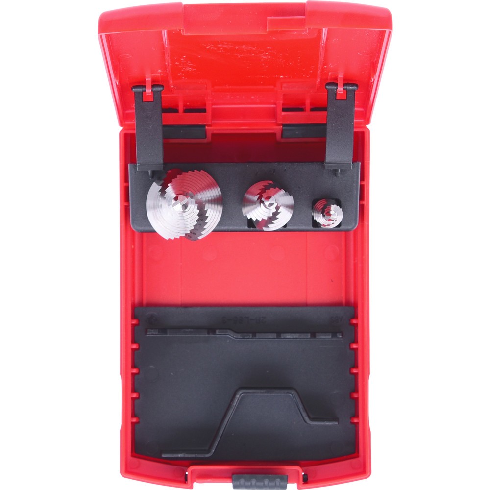 Produktabbildung Nr. 6: KS TOOLS HSS Co 5 Stufenbohrer-Satz, Kunststoffkassette 3-tlg