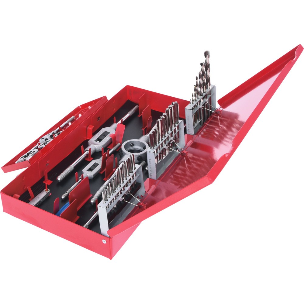 KS TOOLS HSS Co Gewindeschneidwerkzeug-Satz, 44-tlg Produktabbildung Nr. 3: KS TOOLS HSS Co Gewindeschneidwerkzeug-Satz, 44-tlg