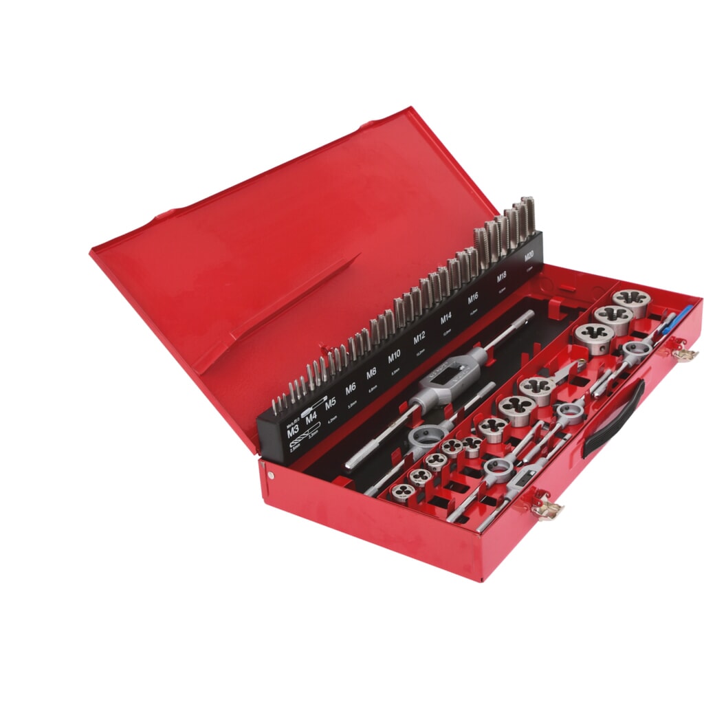 KS TOOLS HSS Co Gewindeschneidwerkzeug-Satz, 54-tlg Produktabbildung Nr. 4: KS TOOLS HSS Co Gewindeschneidwerkzeug-Satz, 54-tlg