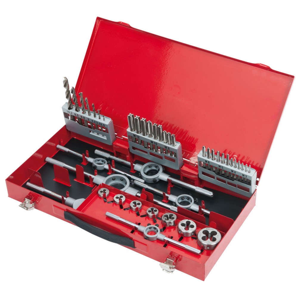 KS TOOLS HSS Co Gewindeschneidwerkzeug-Satz, 44-tlg Produktabbildung Nr. 6: KS TOOLS HSS Co Gewindeschneidwerkzeug-Satz, 44-tlg