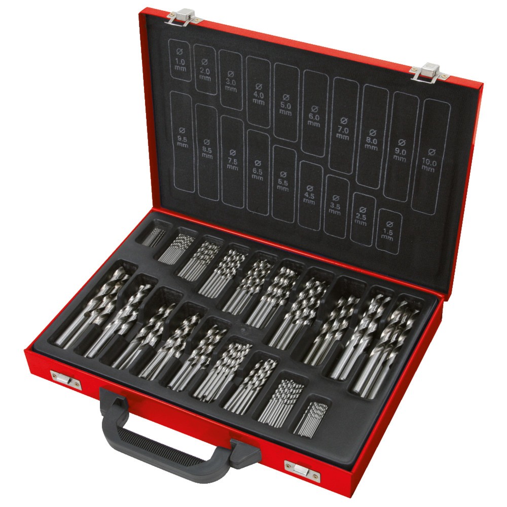 Produktabbildung Nr. 4: KS TOOLS HSS-G Co 5 Spiralbohrer-Satz, 170-tlg, 1-10mm