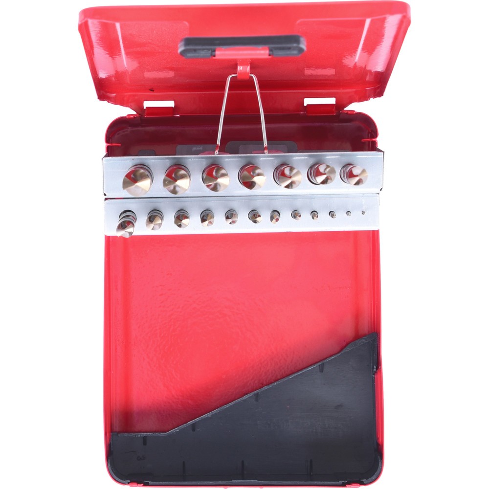 Produktabbildung Nr. 5: KS TOOLS HSS-G Co 5 Spiralbohrer-Satz, Stahlblechkassette 19-tlg 1-10mm