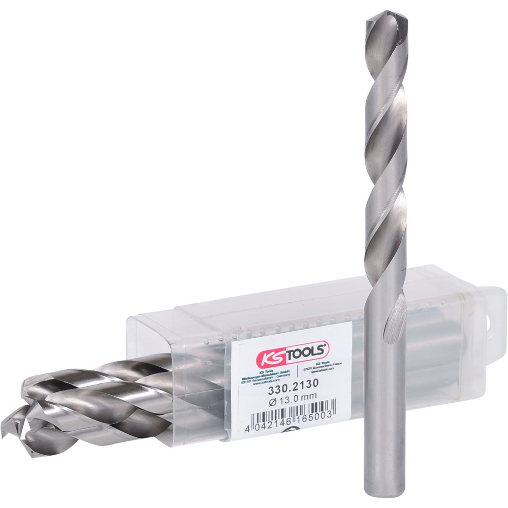 Produktabbildung Nr. 1: KS TOOLS HSS-G Spiralbohrer, 13mm, 5er Pack