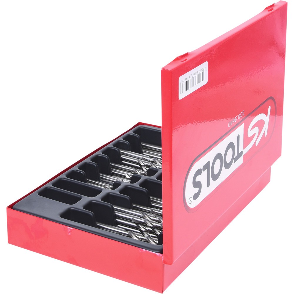 Produktabbildung Nr. 2: KS TOOLS HSS-G Spiralbohrer-Satz, 170-tlg, 1-10mm