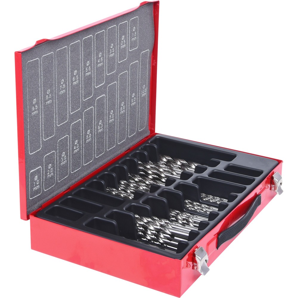 Produktabbildung Nr. 4: KS TOOLS HSS-G Spiralbohrer-Satz, 170-tlg, 1-10mm