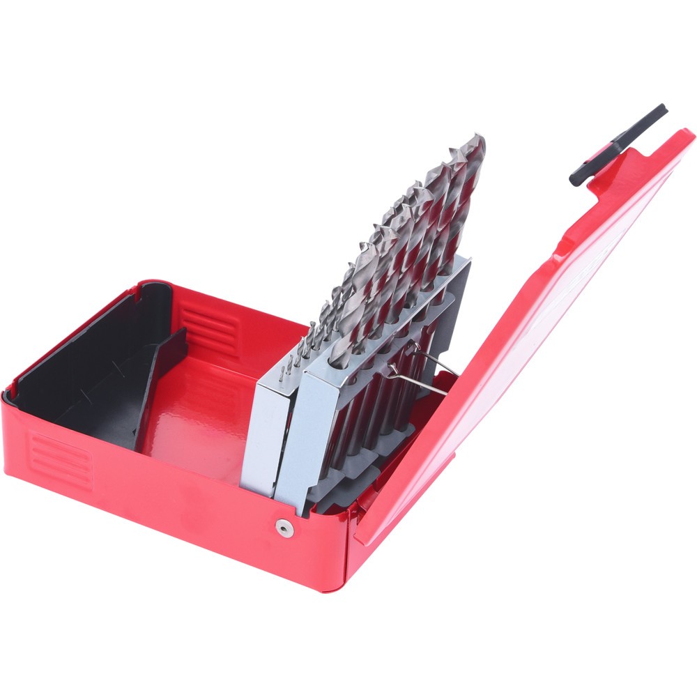 Produktabbildung Nr. 3: KS TOOLS HSS-G Spiralbohrer-Satz, Stahlblechkassette, 19-tlg 1-10mm