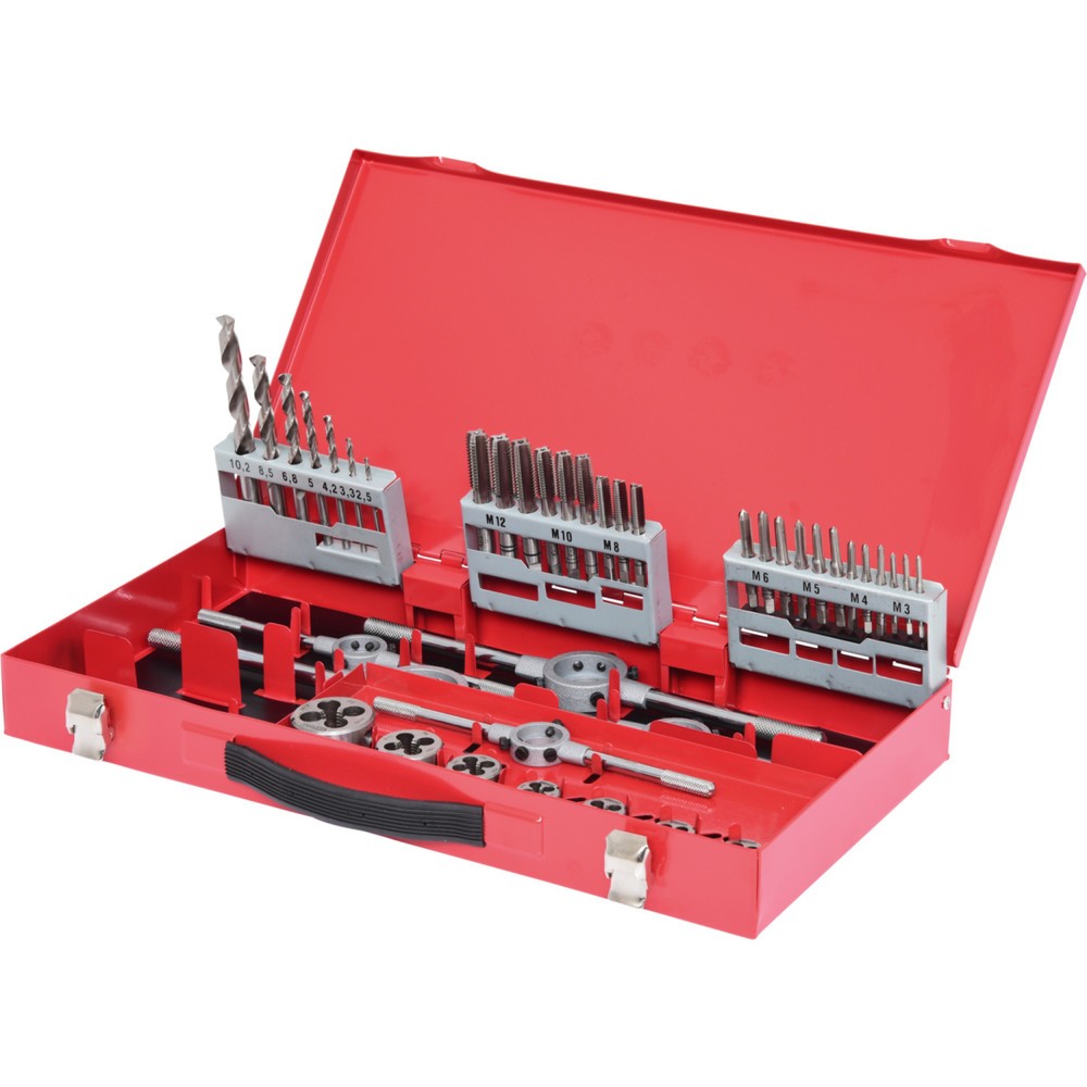 Produktabbildung Nr. 1: KS TOOLS HSS Gewindeschneidwerkzeug-Satz, 44-tlg