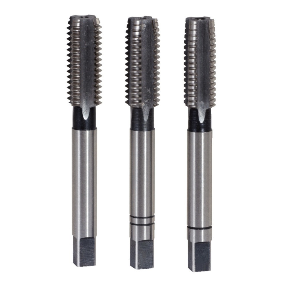 Produktabbildung: KS TOOLS HSS Handgewindebohrer-Satz M, M3,5x0,5, 3-tlg