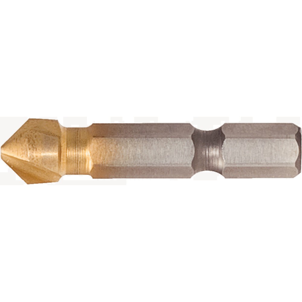 Produktabbildung Nr. 2: KS TOOLS 1/4" HSS TiN Kegel- und Entgratsenker-Bit 90°, 16,5mm